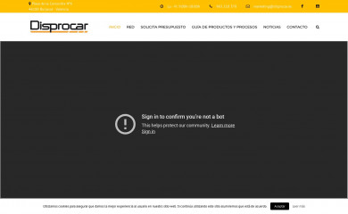 disprocar.es screenshot