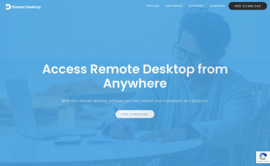 distantdesktop.com screenshot