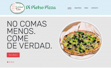 dipietropizza.cl screenshot
