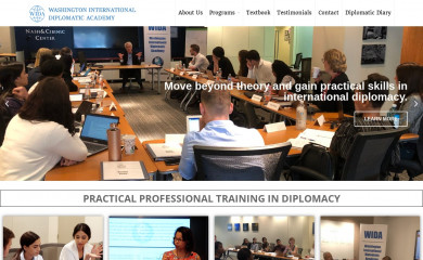 diplomaticacademy.us screenshot