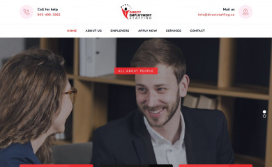 directstaffing.ca screenshot