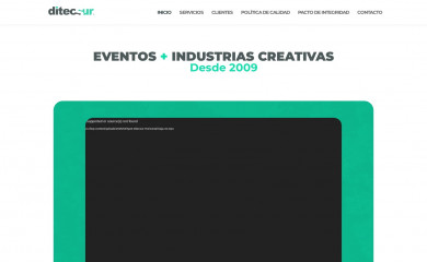 ditecsur.cl screenshot