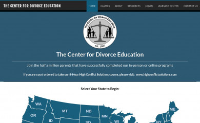 divorce-education.com screenshot