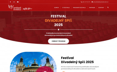 divadelnyspis.sk screenshot