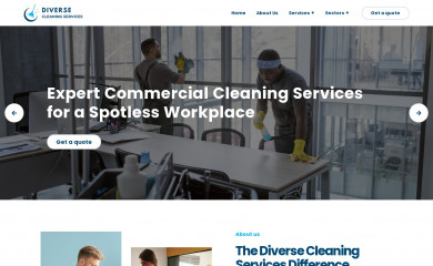 diversecleaningservices.com.au screenshot