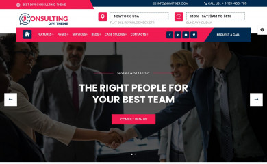 Consulting Divi Theme screenshot