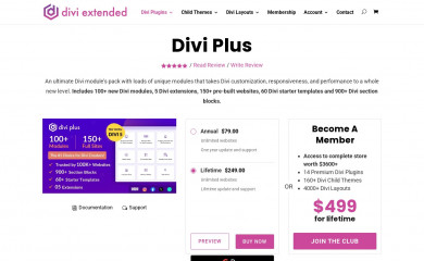 Divi Plus Builder screenshot