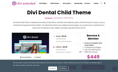 Divi Dental Child Theme screenshot