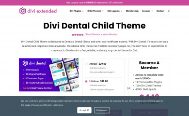 Divi Dental Child Theme screenshot