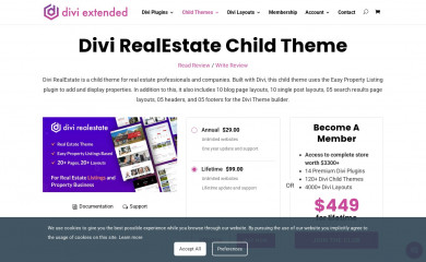 Divi Real Estate Child Theme screenshot