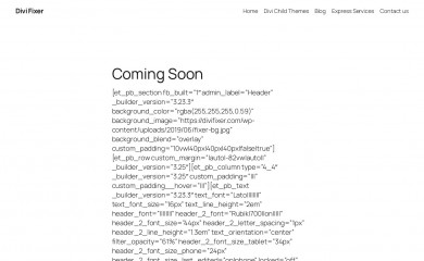 DIVI Charity screenshot