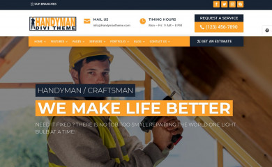 Divi Handyman Theme screenshot