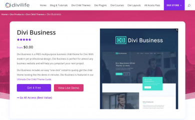 Divi Business screenshot