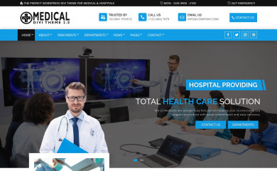 Divi Medical & Helathcare screenshot