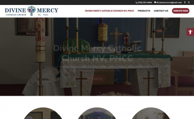 divinemercynv.org screenshot