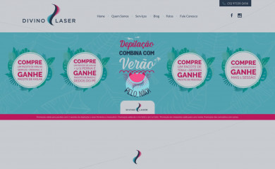 divinolaser.com.br screenshot