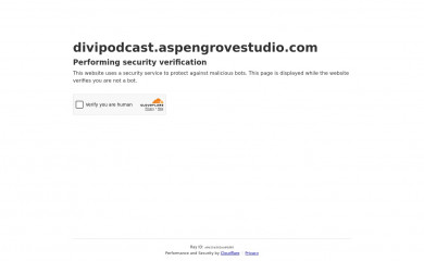 Divi Podcast screenshot