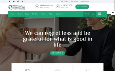 Divi Psychology & Counseling Theme screenshot