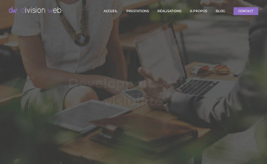 divisionweb.fr screenshot
