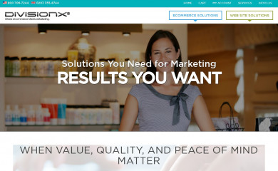 divisionx.com screenshot