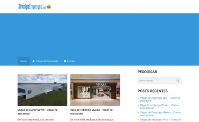 divulgaempregos.com screenshot