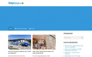 divulgaempregos.com screenshot