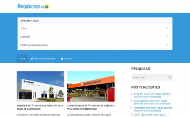 divulgaempregos.com screenshot