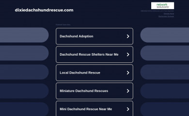 dixiedachshundrescue.com screenshot