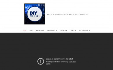diymusicgroup.com screenshot