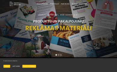 dizainabrivzona.lv screenshot