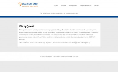 dizzyquest.com screenshot
