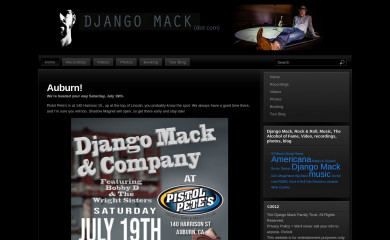 djangomack.com screenshot
