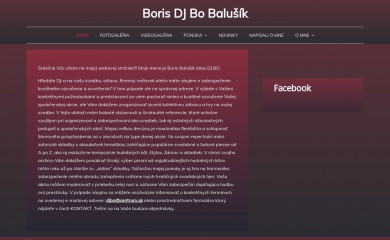 djboris.sk screenshot