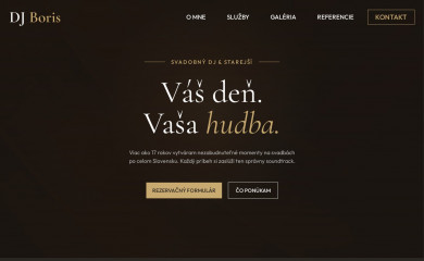 djboris.sk screenshot