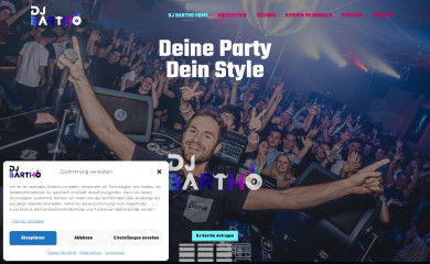 djbartho.de screenshot