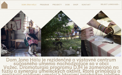 djh.sk screenshot