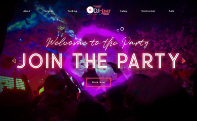 djhayer.com.au screenshot