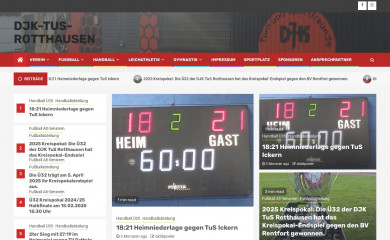 djk-tus-rotthausen.de screenshot