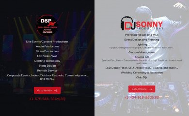 djsonnyproductions.com screenshot