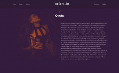 djsenkar.sk screenshot