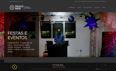 djpauloreis.com.br screenshot