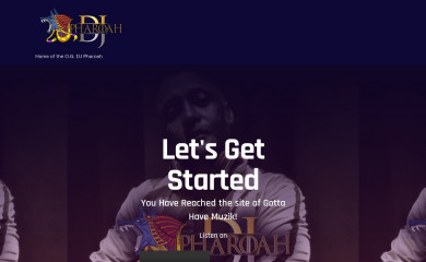 djpharoah.com screenshot