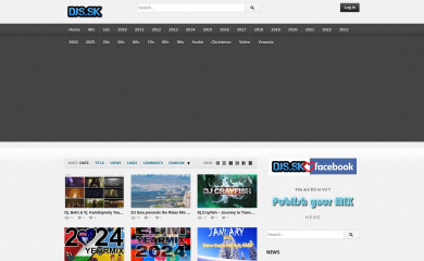 djs.sk screenshot