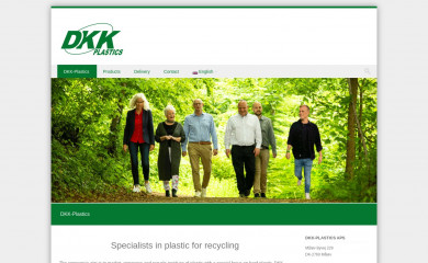 dkk-plastics.dk screenshot