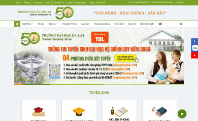 dlu.edu.vn screenshot