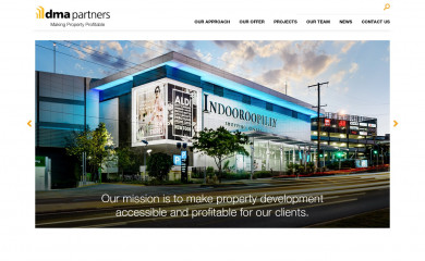 dmapartners.com.au screenshot