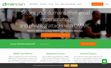 dmarcian.com screenshot