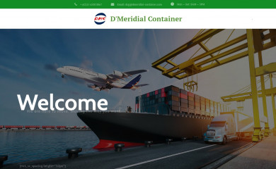 dmeridial-container.com screenshot