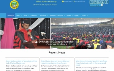 dmu.edu.et screenshot
