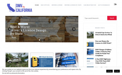 dmvcalifornia.us screenshot